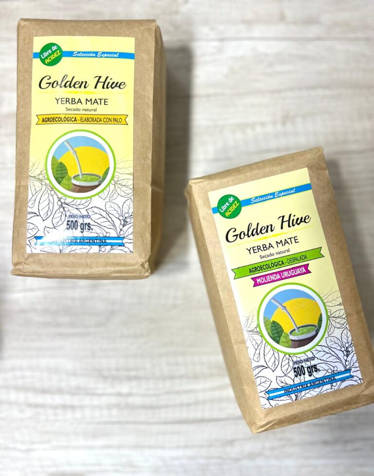 golden-hive yerba mate sabores